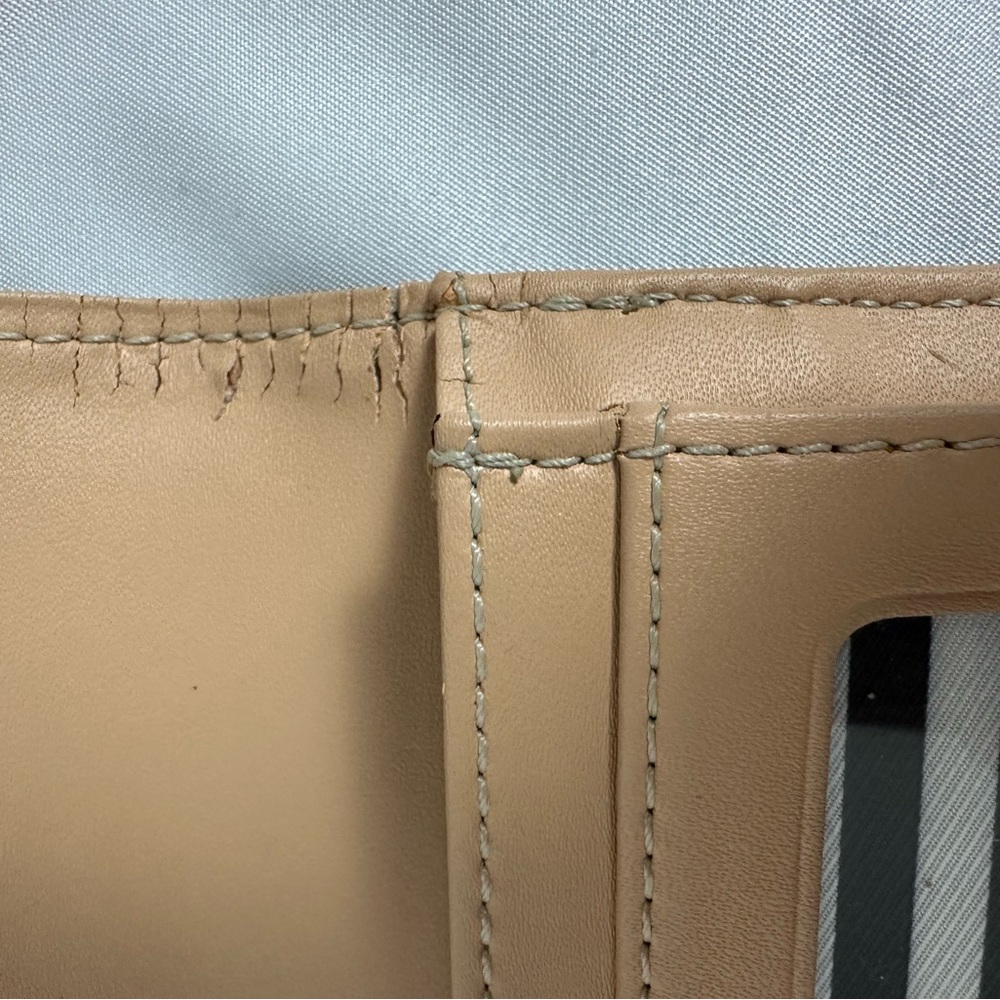 kate spade Cream and Black Pebbled Leather Crossbody with Matching Wallet - Picture 13 of 13